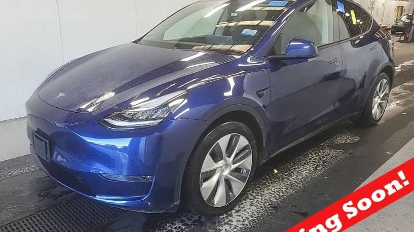 TESLA MODEL Y 2021 5YJYGDEE2MF063828 image